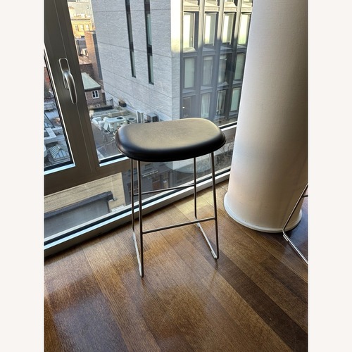 Used Cappellini Leather Stools for sale on AptDeco