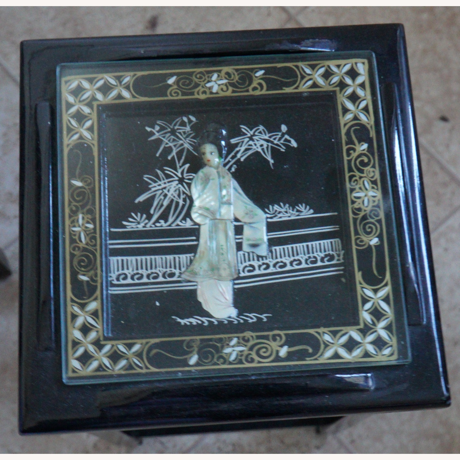 Oriental Style Stackable Tables - image-2