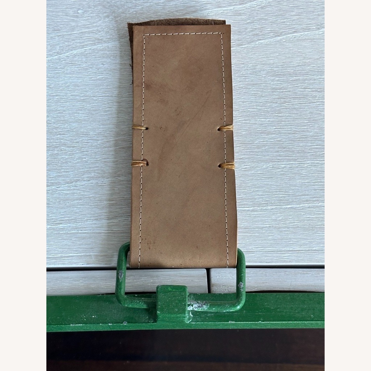 Green Metal Wall Mirror - image-3