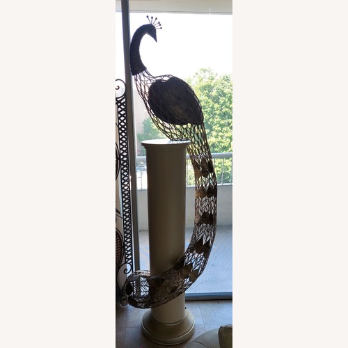 Used Metal Peacock Décor for sale on AptDeco