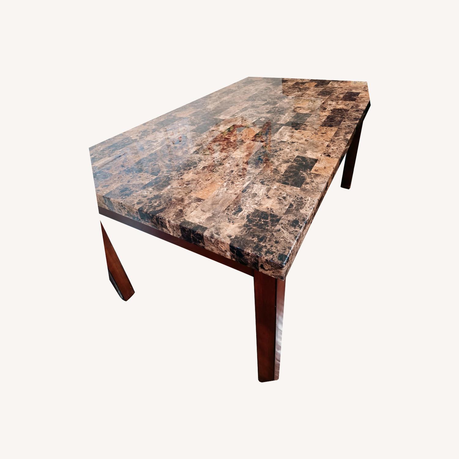 Wood Dining Table - AptDeco
