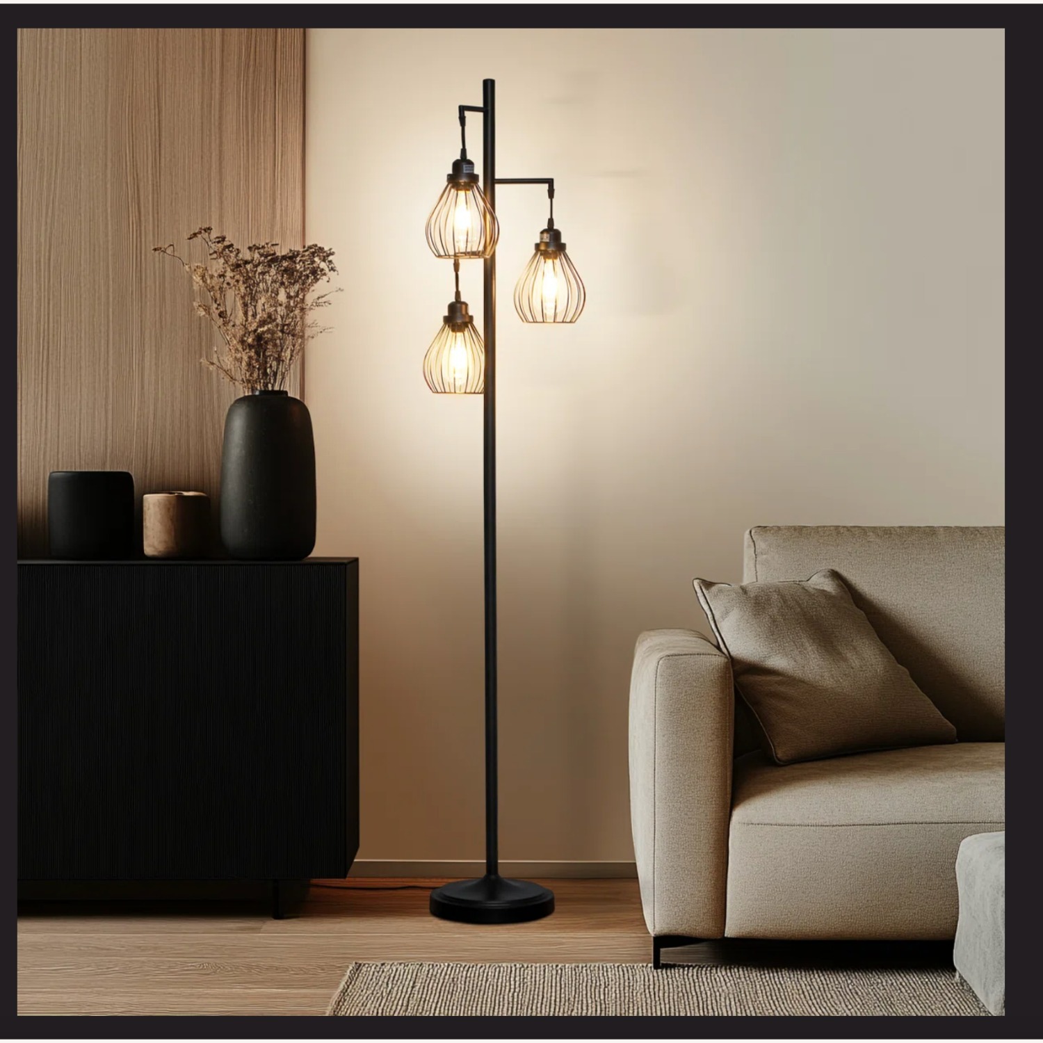 68 in. Industrial Floor Lamp - image-3