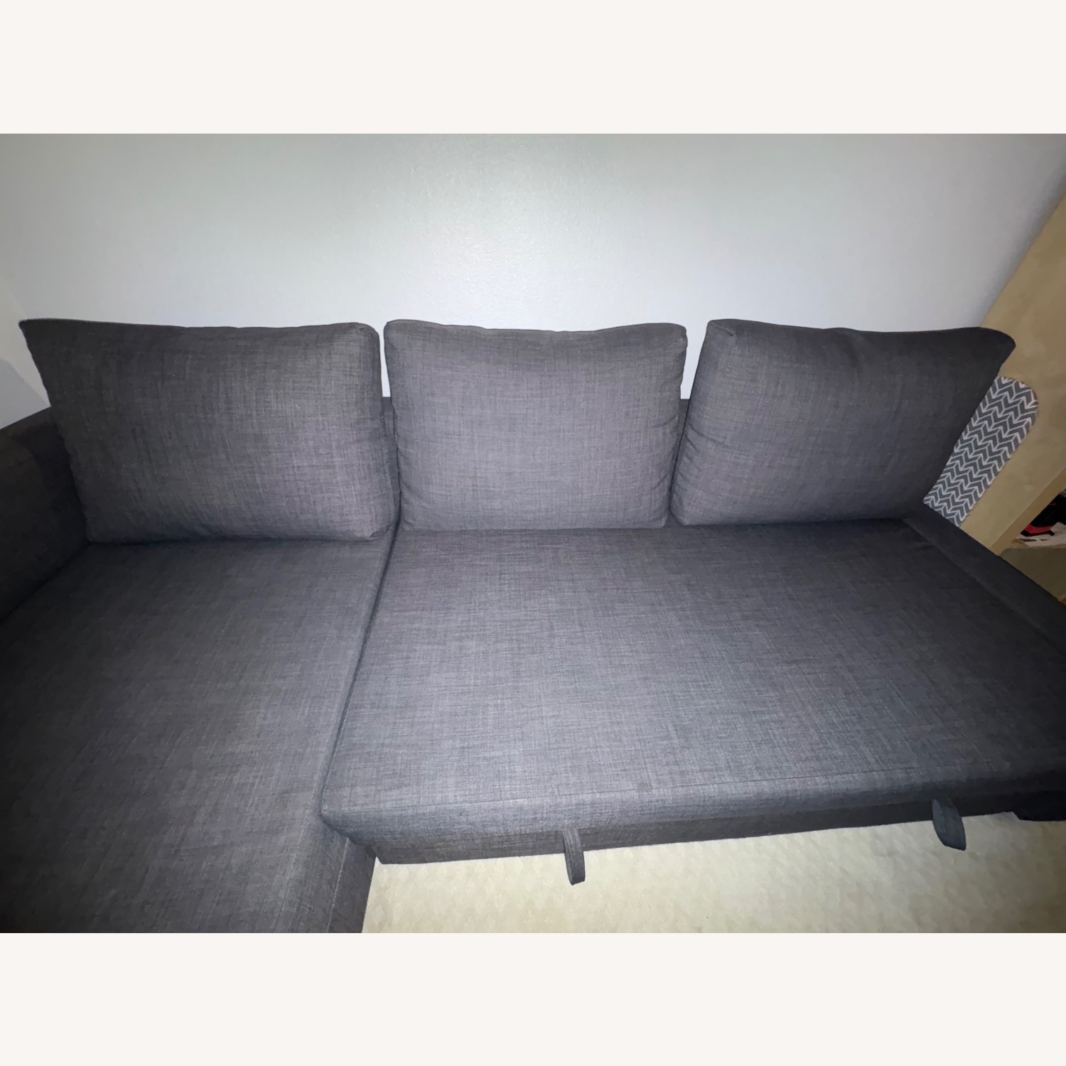 IKEA FRIHETEN Dark Gray Sleeper Sofa - image-2