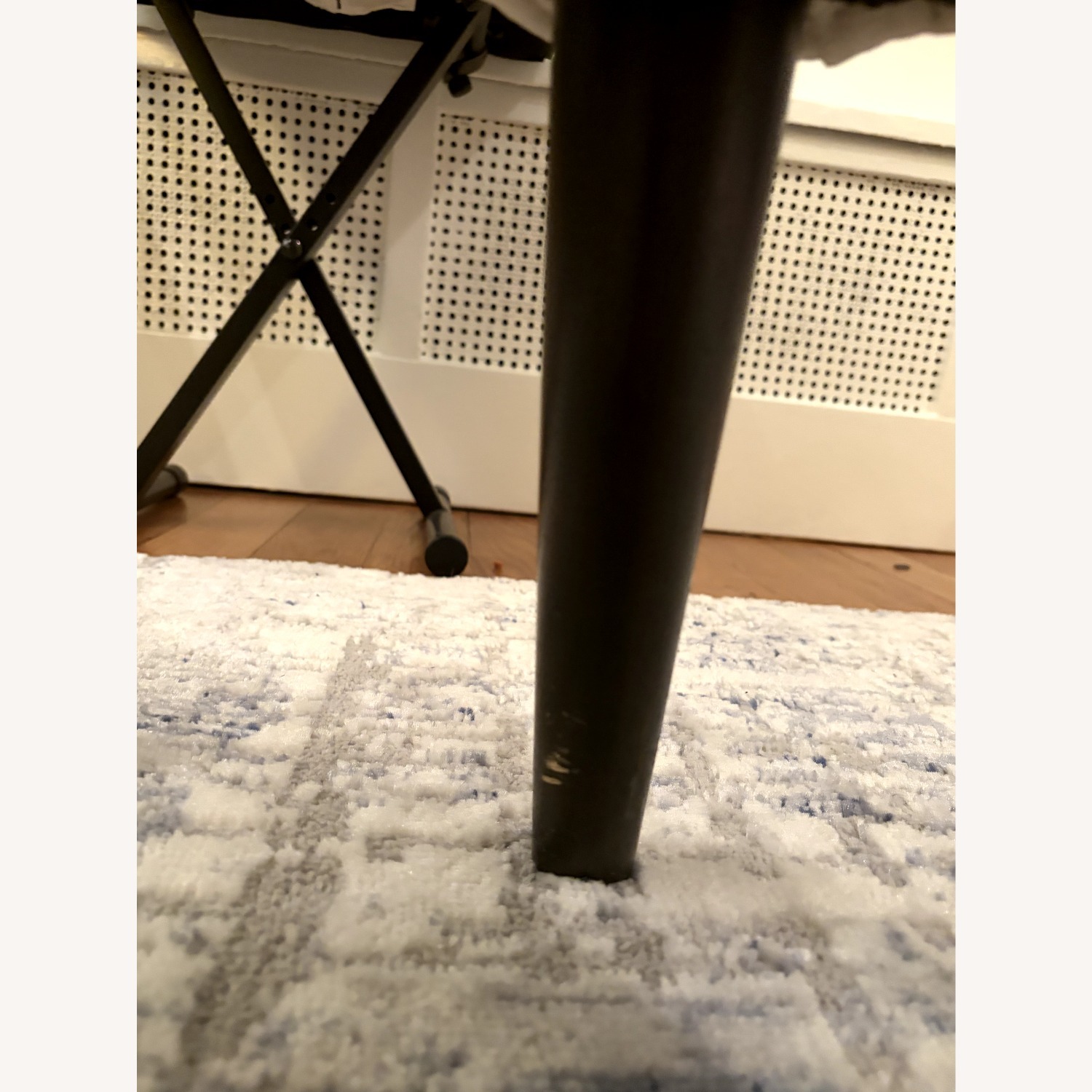 Room & Board Quinn White Velvet Accent Chair - image-7