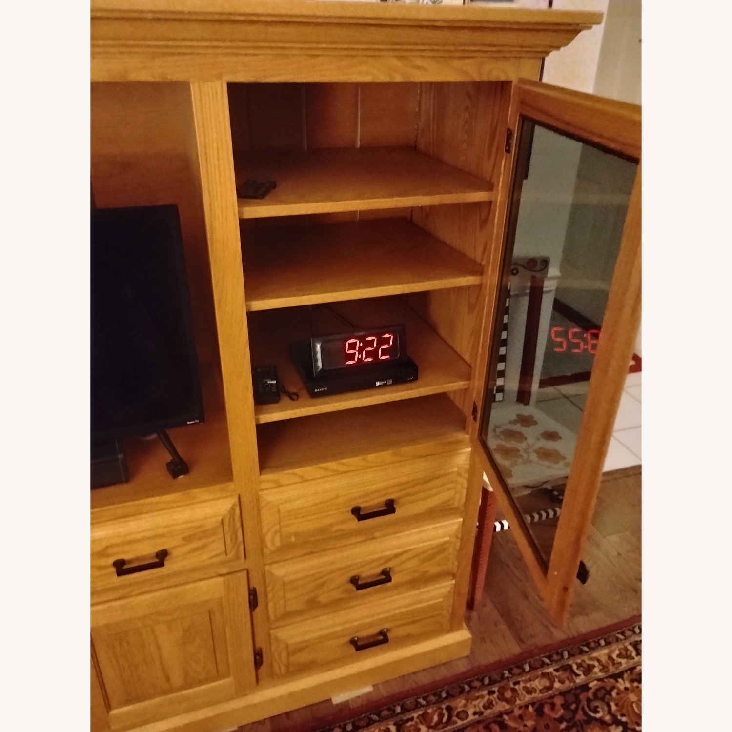 Vintage/Antique Finds Natural Wood Bookcase - image-3