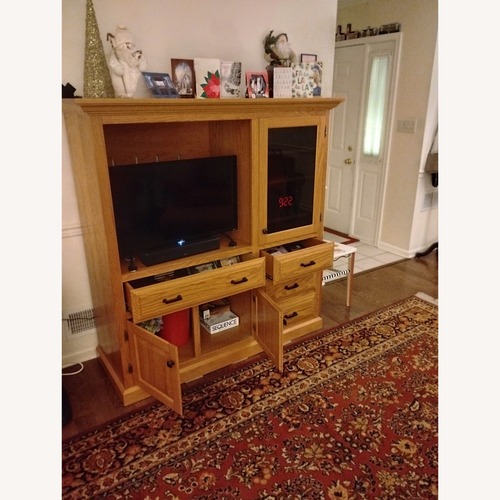 Used Vintage/Antique Finds Natural Wood Bookcase for sale on AptDeco