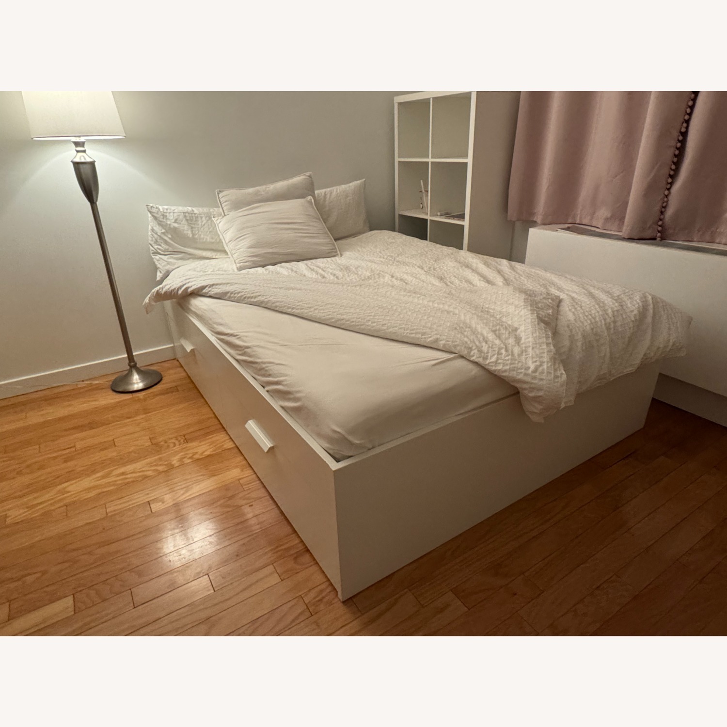 IKEA BRIMNES West Chelsea White Bed - image-2
