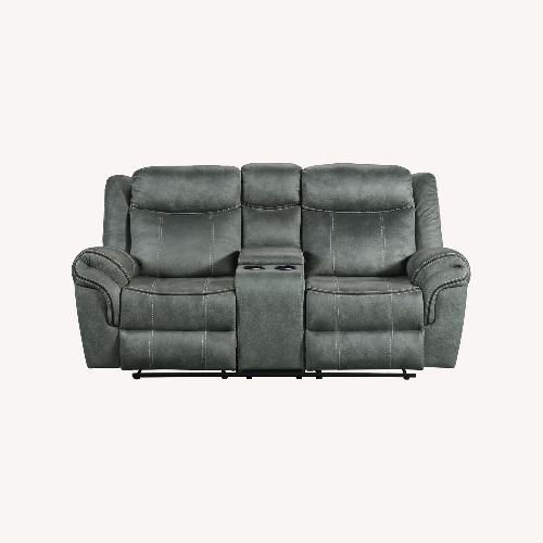 Used Light Gray Fabric 2 Seater Sofa for sale on AptDeco