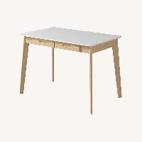 Wayfair White Latwon Wooden Desk