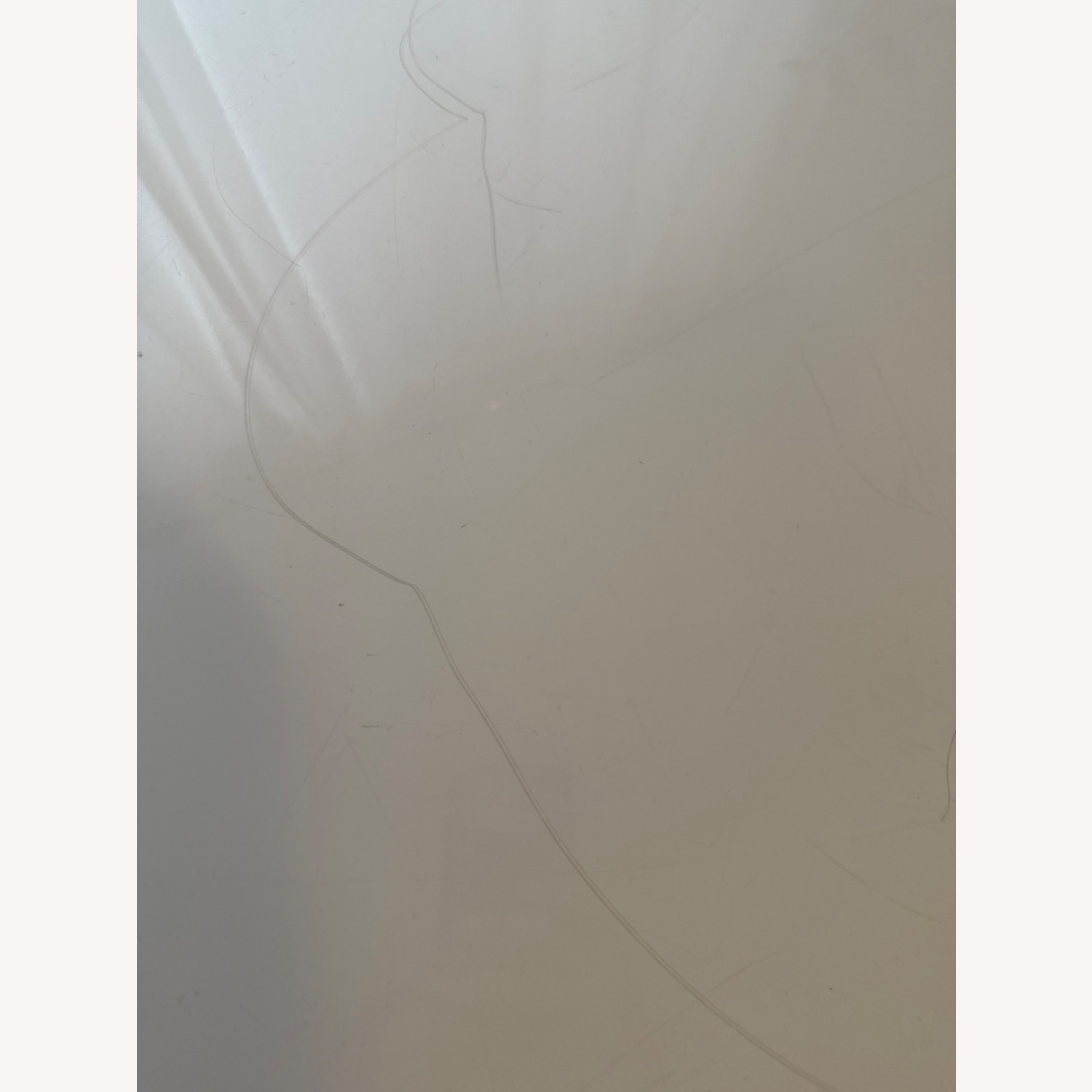 CB2 White Pedestal Table by Ceci Thompson - image-2