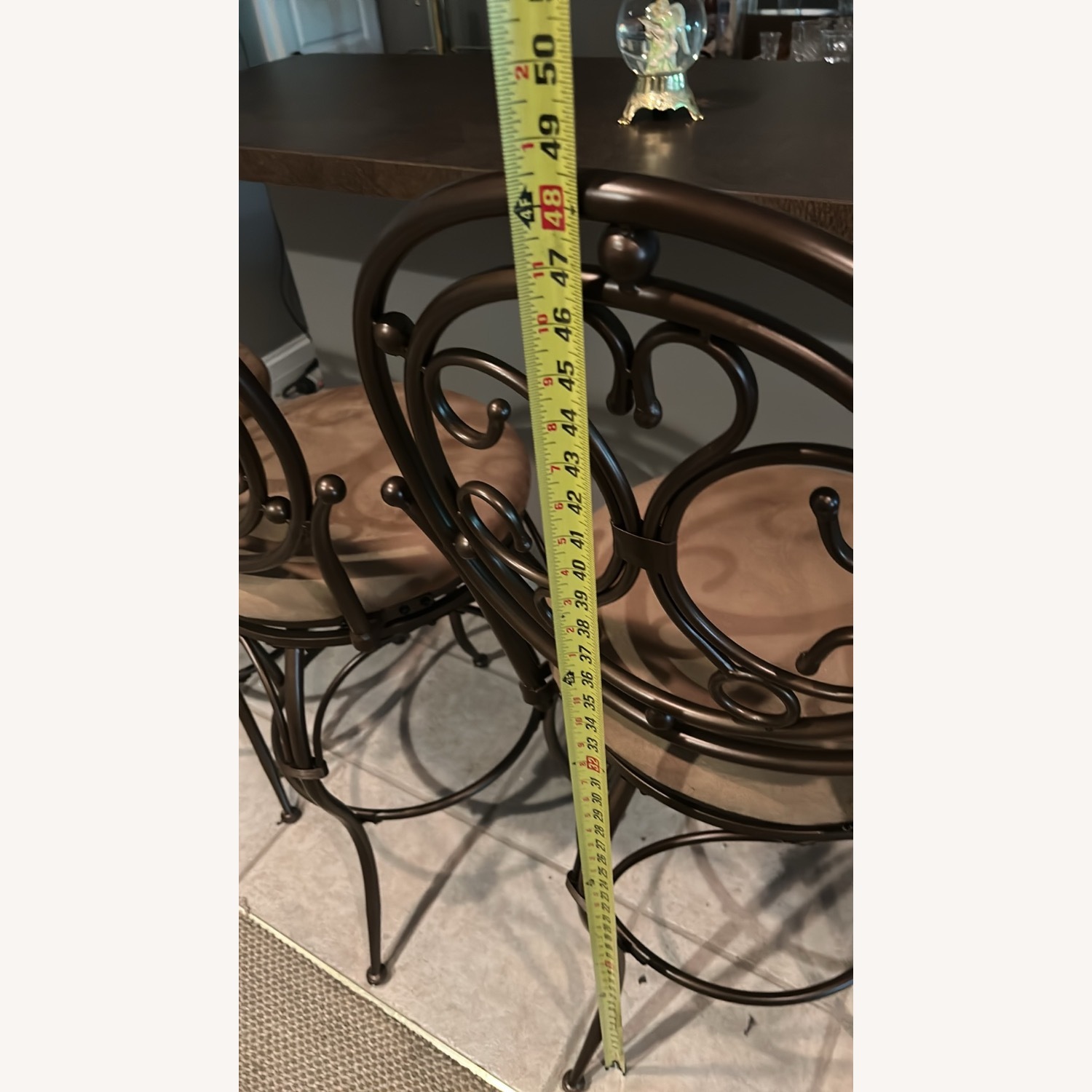 Powell Metal Swivel Bar Stools - image-6