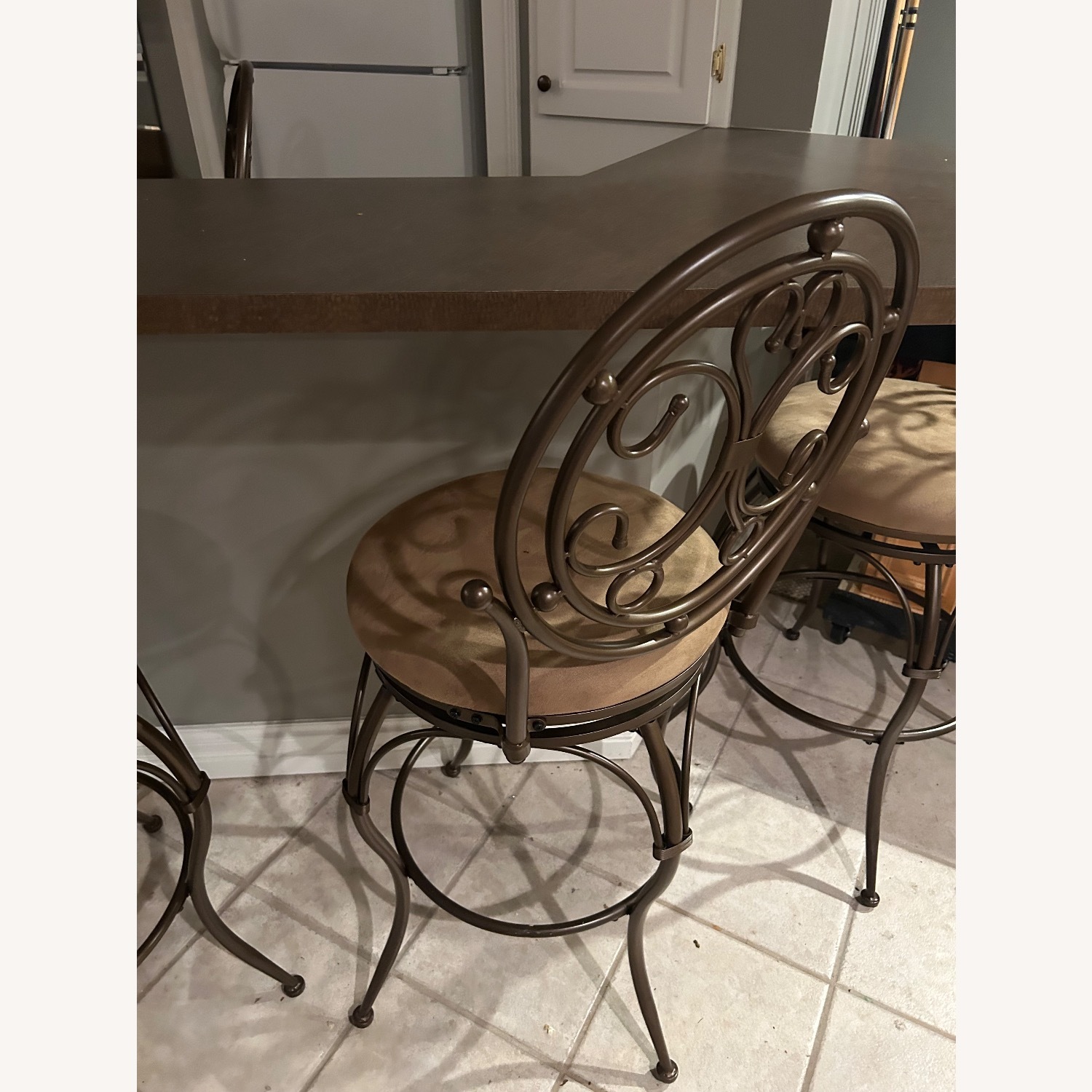 Powell Metal Swivel Bar Stools - image-2