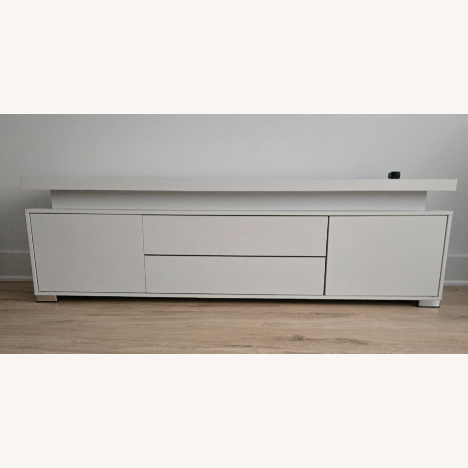 Rolanstar White TV Stand - image-1