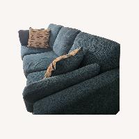 Ashley Furniture Blue Fabric 3+ Seater Sofa