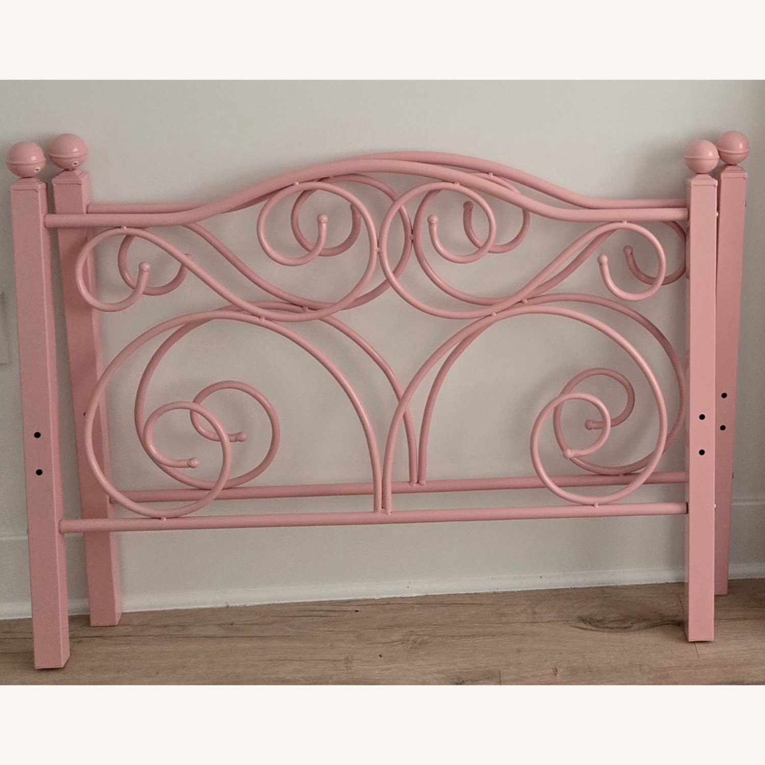 Pink Twin Bed Frame - image-1