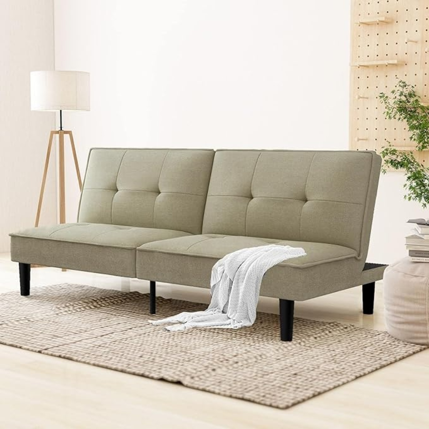 IULULU Light Gray Futon - image-4