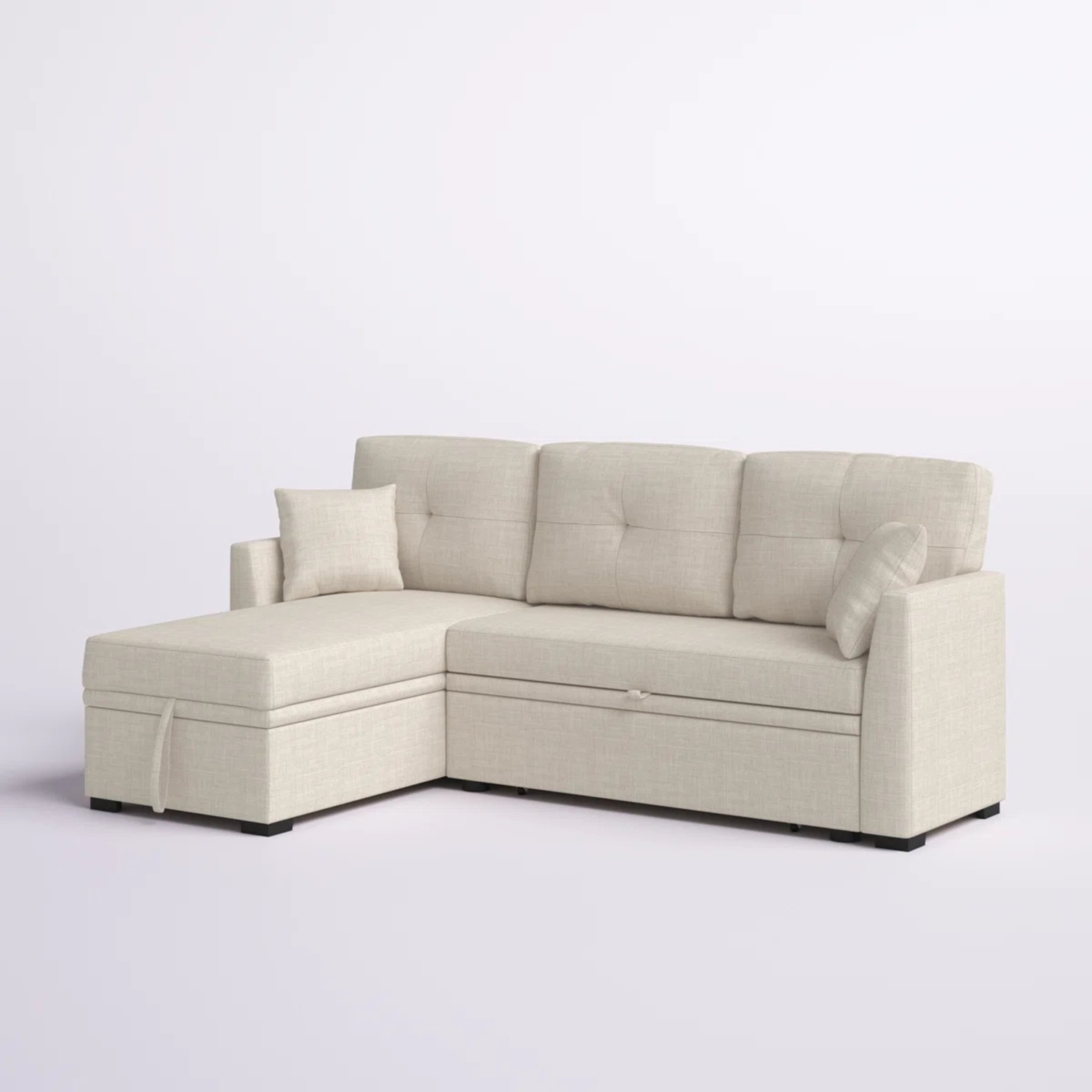 Wayfair Barrientez 85'' Upholstered Sleeper Sofa - image-4