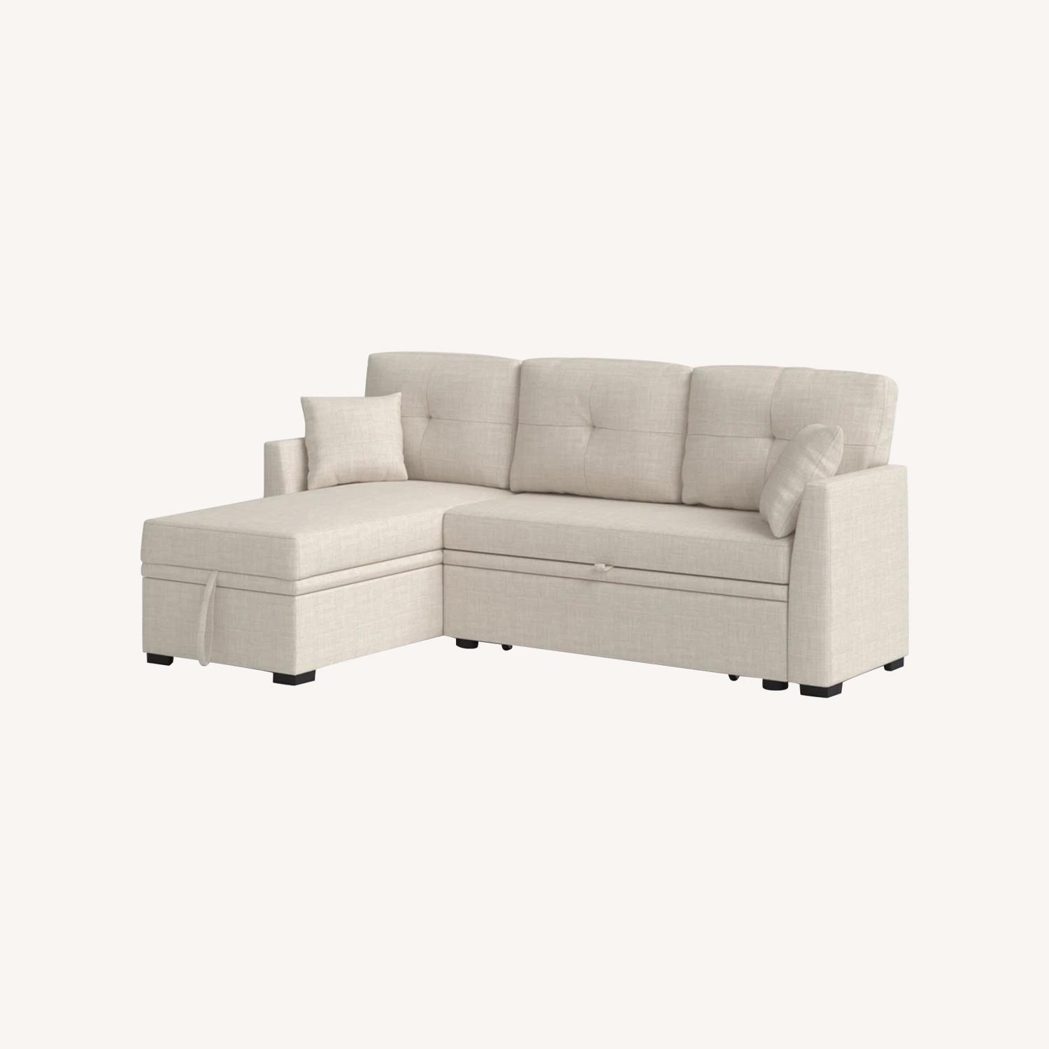 Wayfair Barrientez 85'' Upholstered Sleeper Sofa - image-0