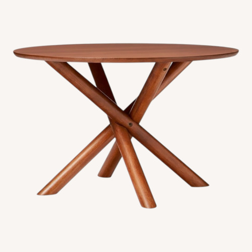 Used West Elm Jax Natural Wood Dining Table for sale on AptDeco