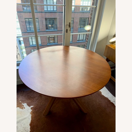 Used West Elm Jax Natural Wood Dining Table for sale on AptDeco