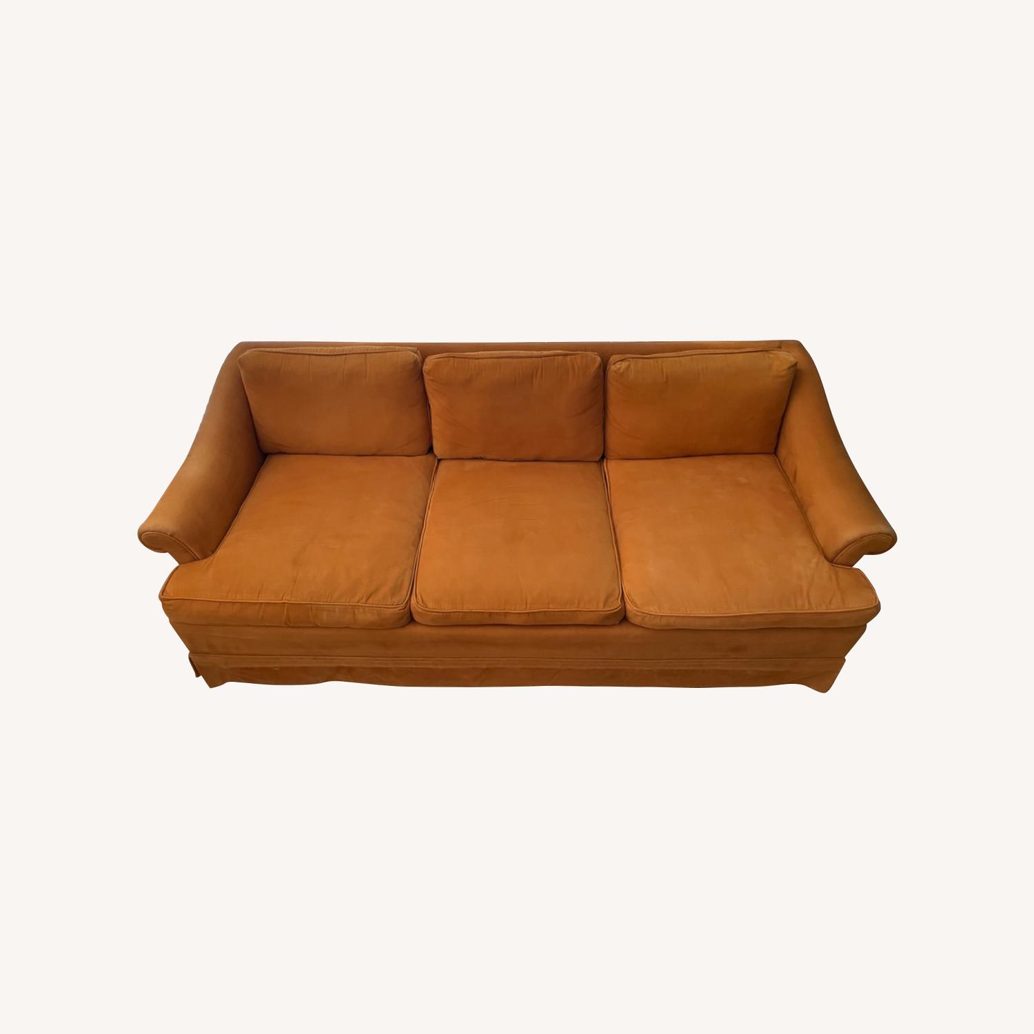 Beachley Vintage Orange 3-Seater Sofa - image-0