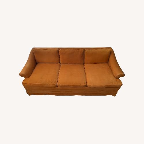Used Beachley Vintage Orange 3-Seater Sofa for sale on AptDeco