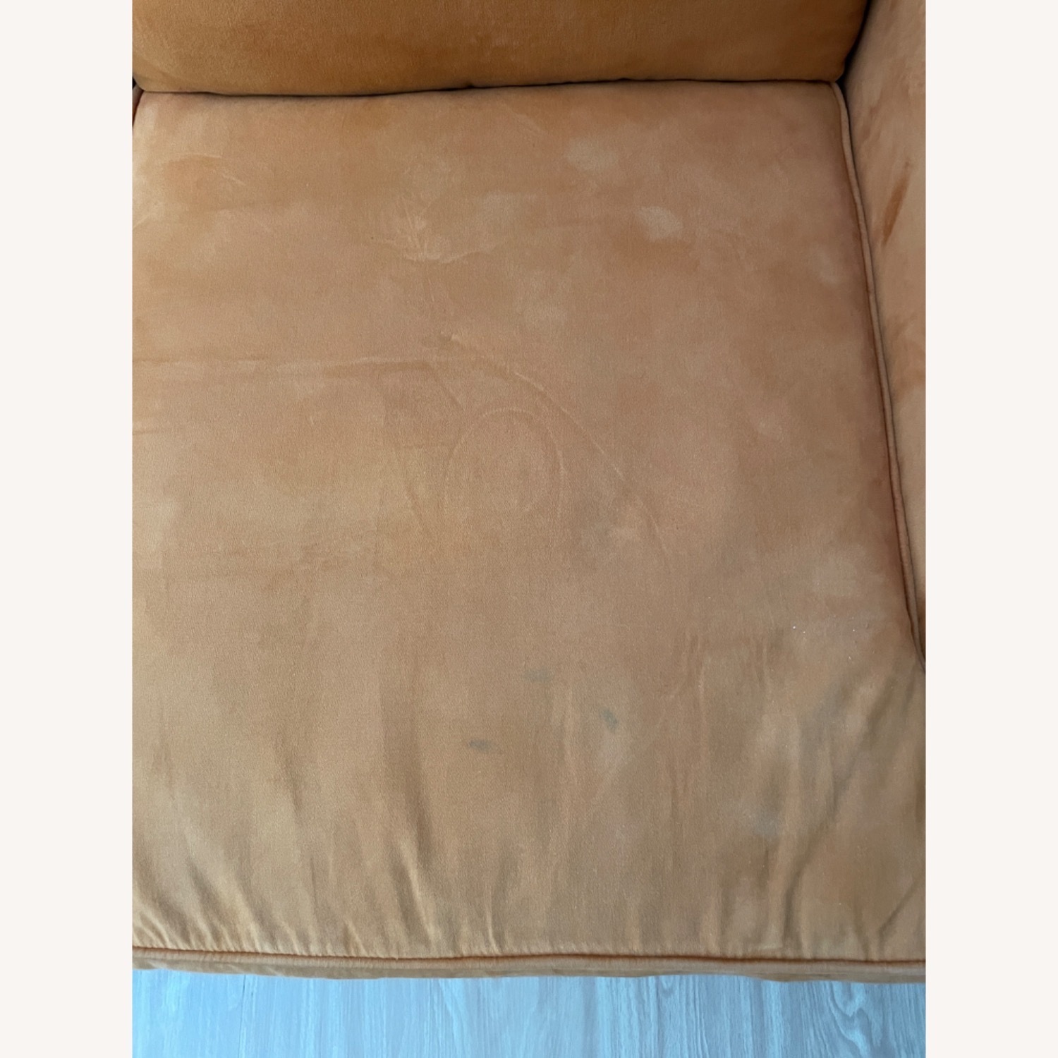 Beachley Vintage Orange 3-Seater Sofa - image-4