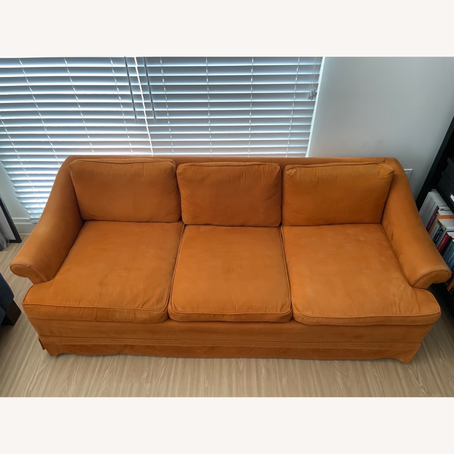 Beachley Vintage Orange 3-Seater Sofa - image-5