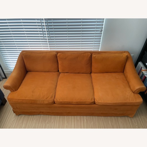 Used Beachley Vintage Orange 3-Seater Sofa for sale on AptDeco