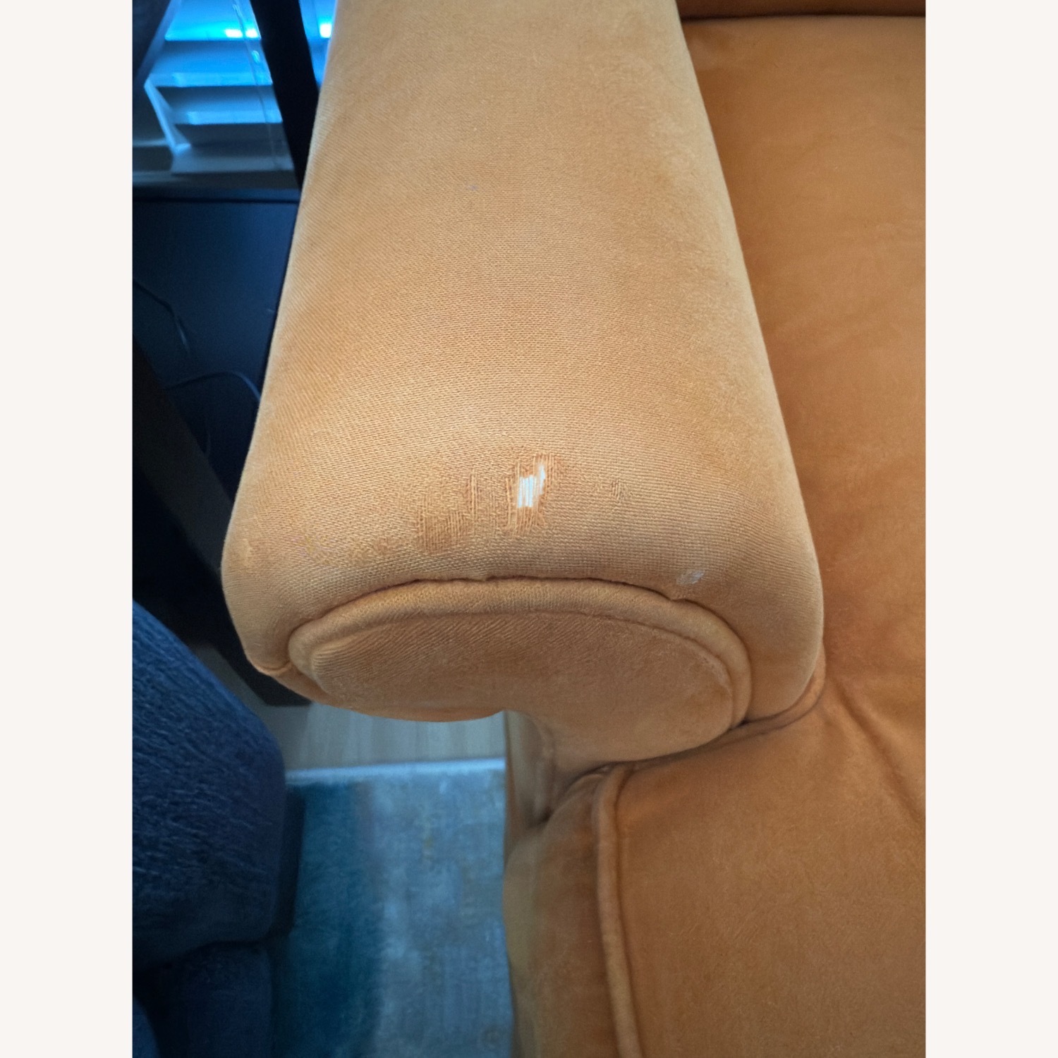 Beachley Vintage Orange 3-Seater Sofa - image-7