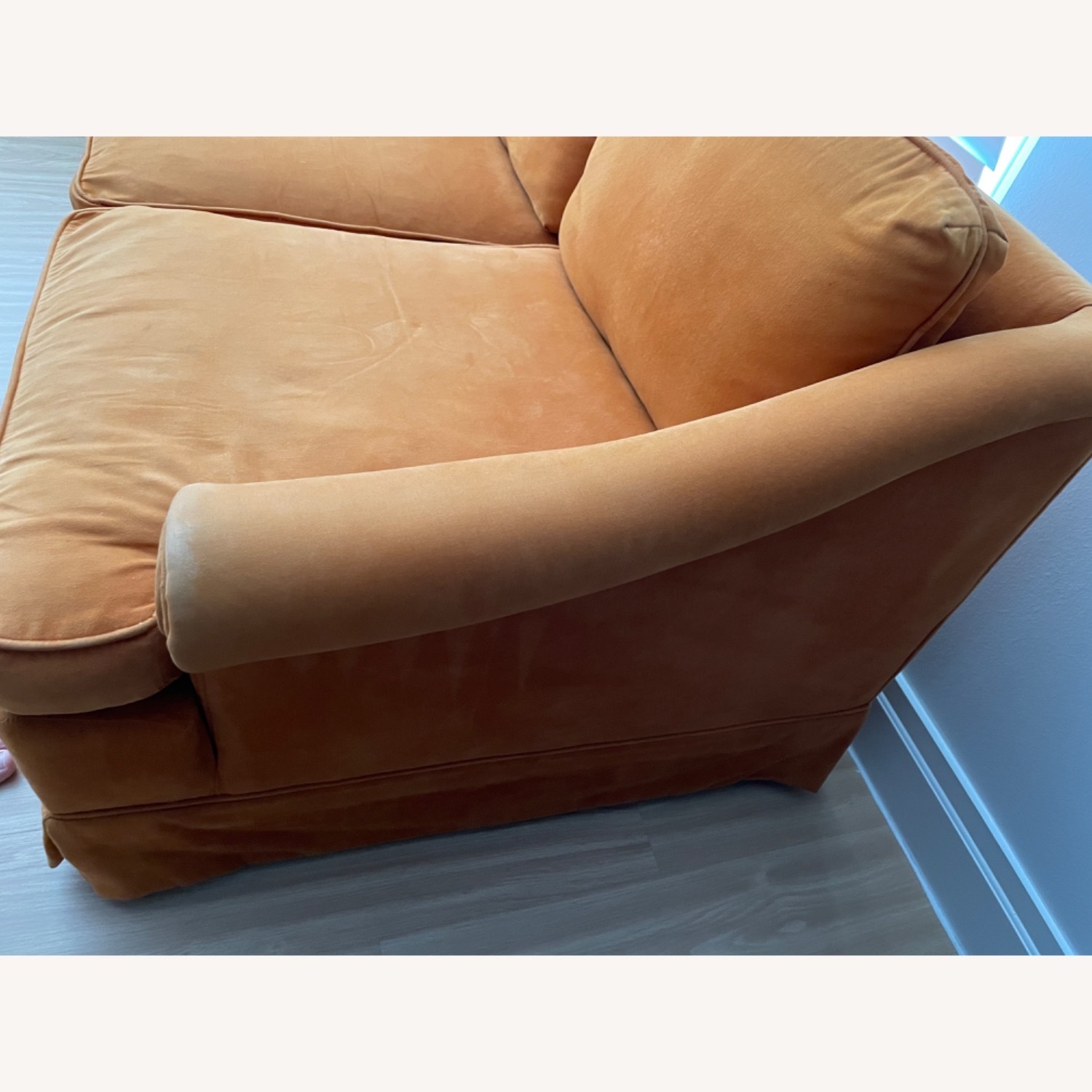 Beachley Vintage Orange 3-Seater Sofa - image-3