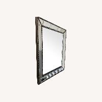CB2 Silver Wall Mirror