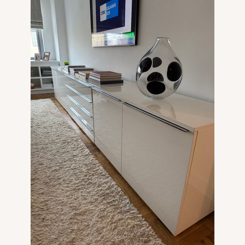 Used Cappellini White Lacquer Sideboard for sale on AptDeco