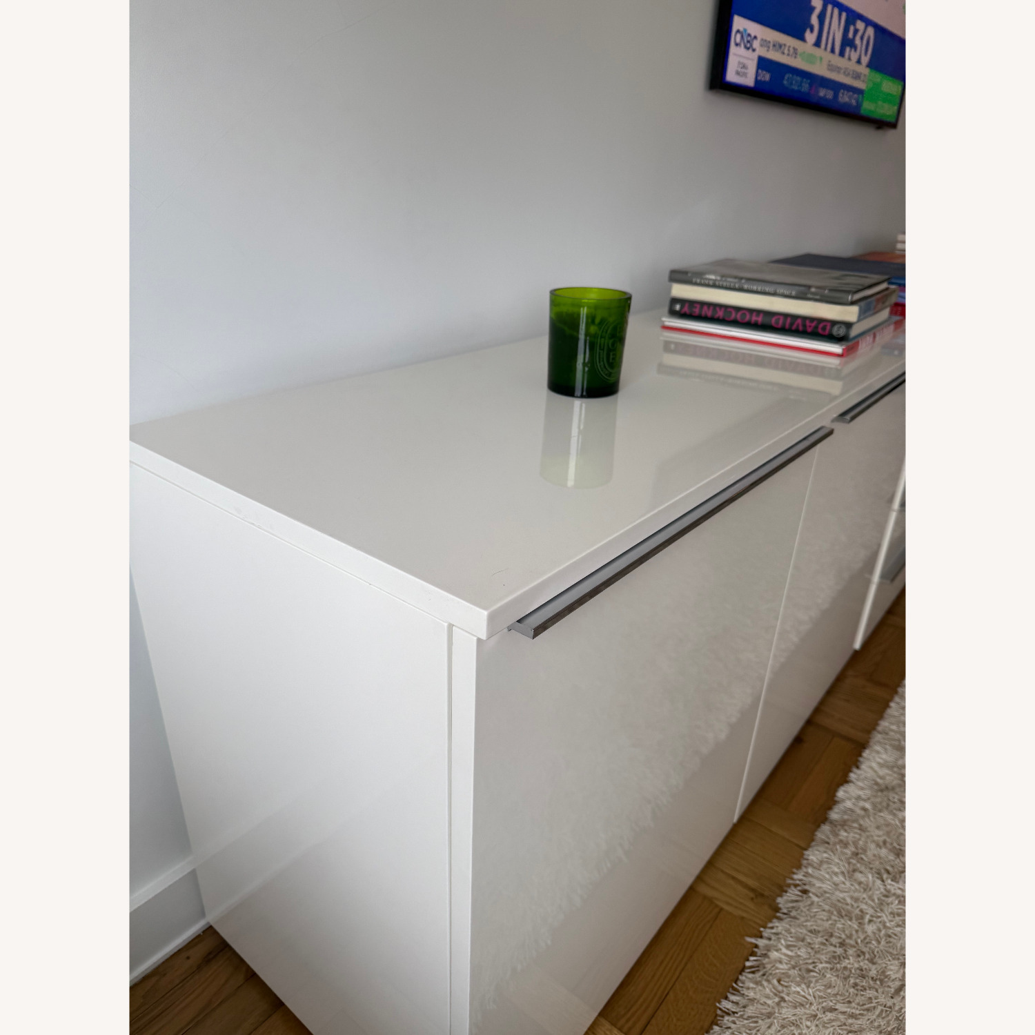 Cappellini White Lacquer Sideboard - image-3