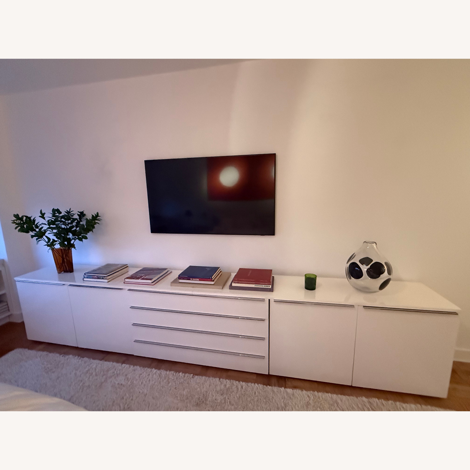 Cappellini White Lacquer Sideboard - image-5