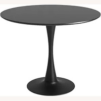 Inmod Black Lacquer Dining Table