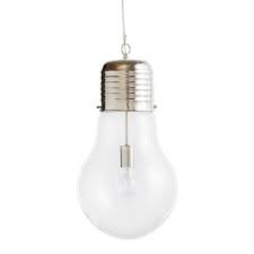 Used Pb Teen Transparent Metal Bulb Ceiling Lamp for sale on AptDeco