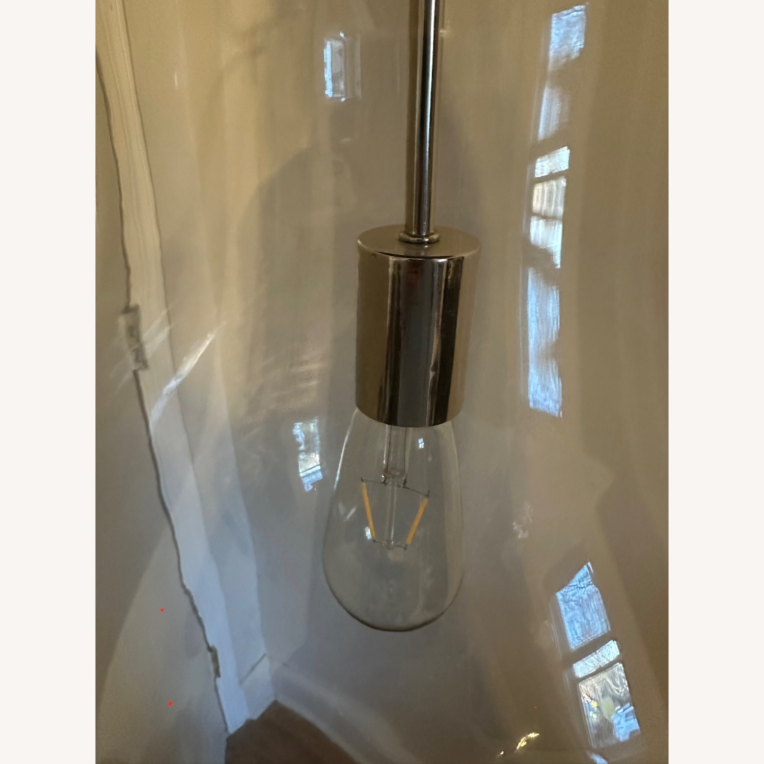 Pb Teen Transparent Metal Bulb Ceiling Lamp - image-3