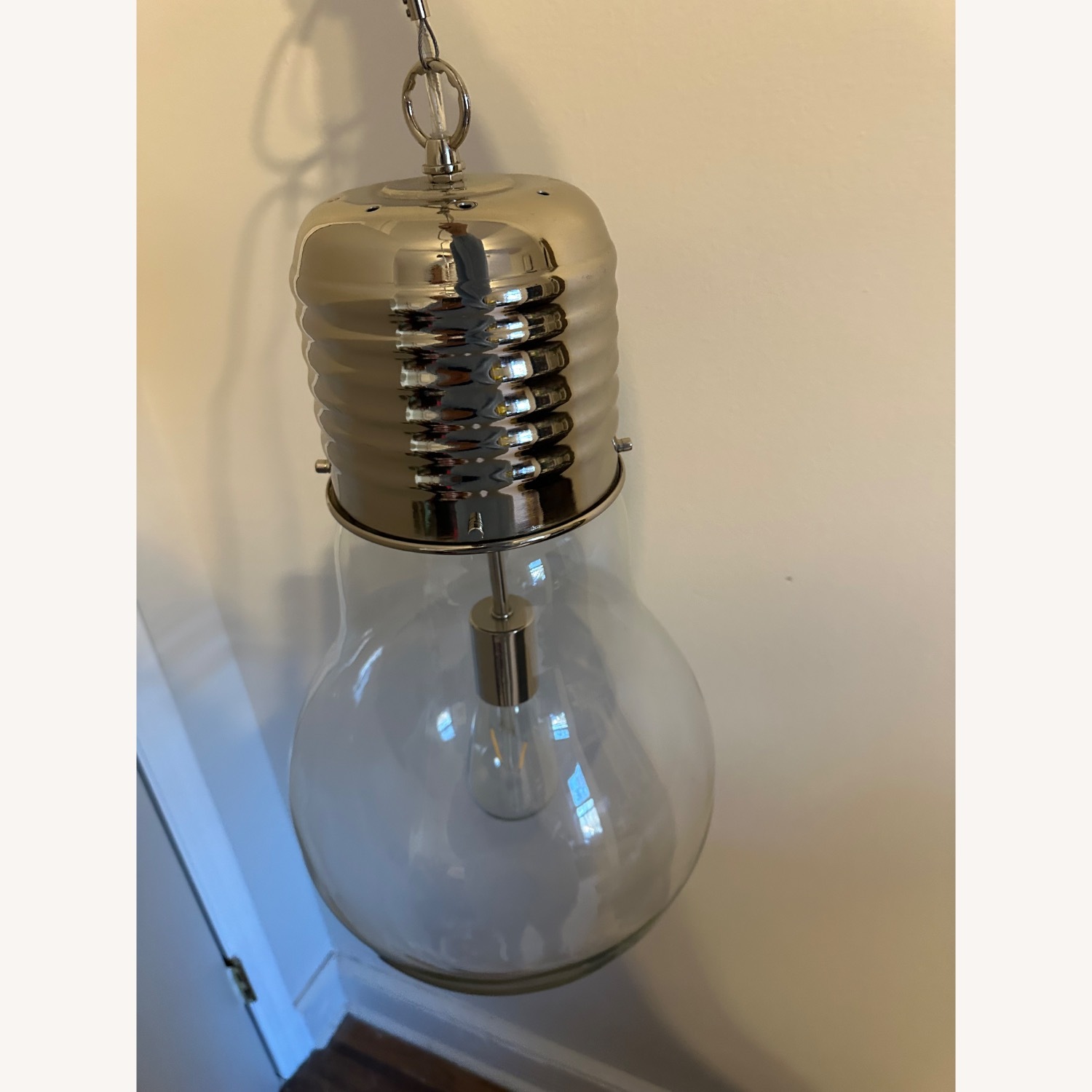 Pb Teen Transparent Metal Bulb Ceiling Lamp - image-2