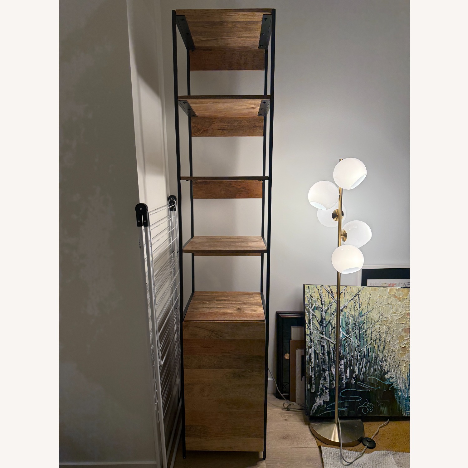 West Elm Industrial Modular Open & Closed Storage (17") - image-2