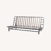IKEA Beddinge White Metal/Wood Futon