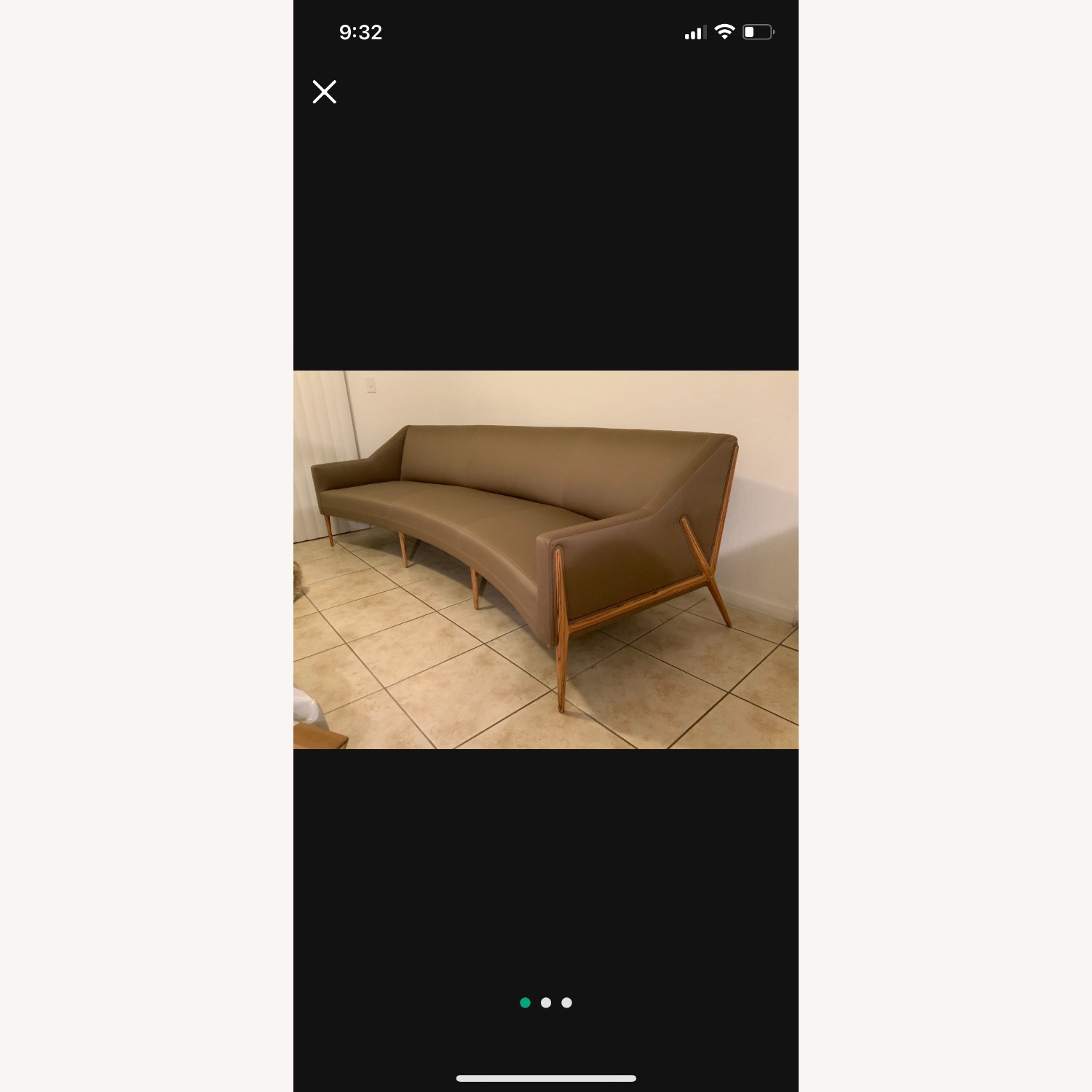 Italian Made Couch  - image-1