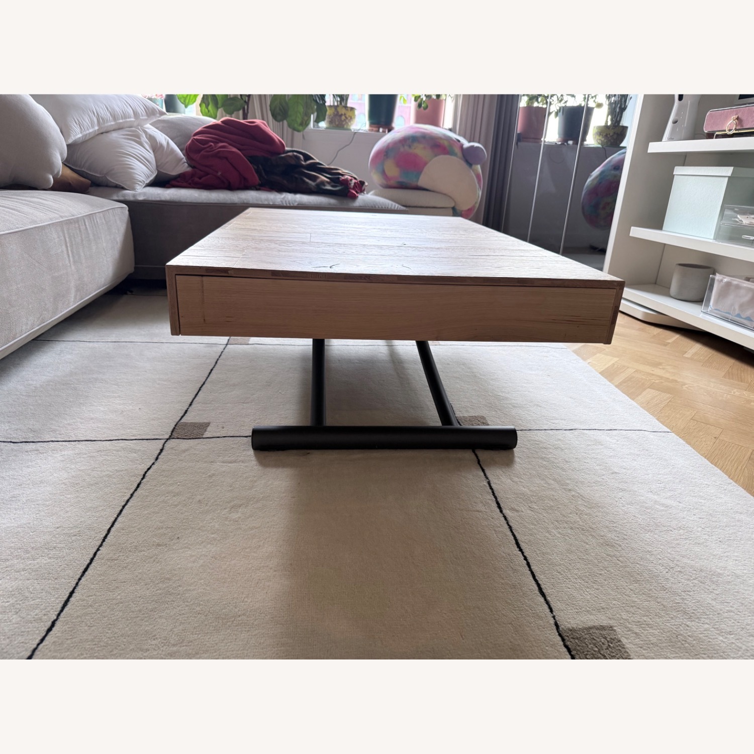 Resource Furniture Natural Wood Coffee Table - image-3