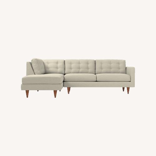 Used Apt2b Logan Light Gray 2 Piece Sectional for sale on AptDeco