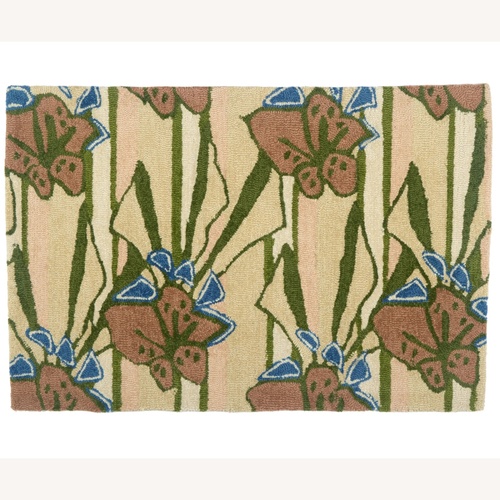 Used Cold Picnic Freckled Flowers Area Rug 6' x 9' for sale on AptDeco