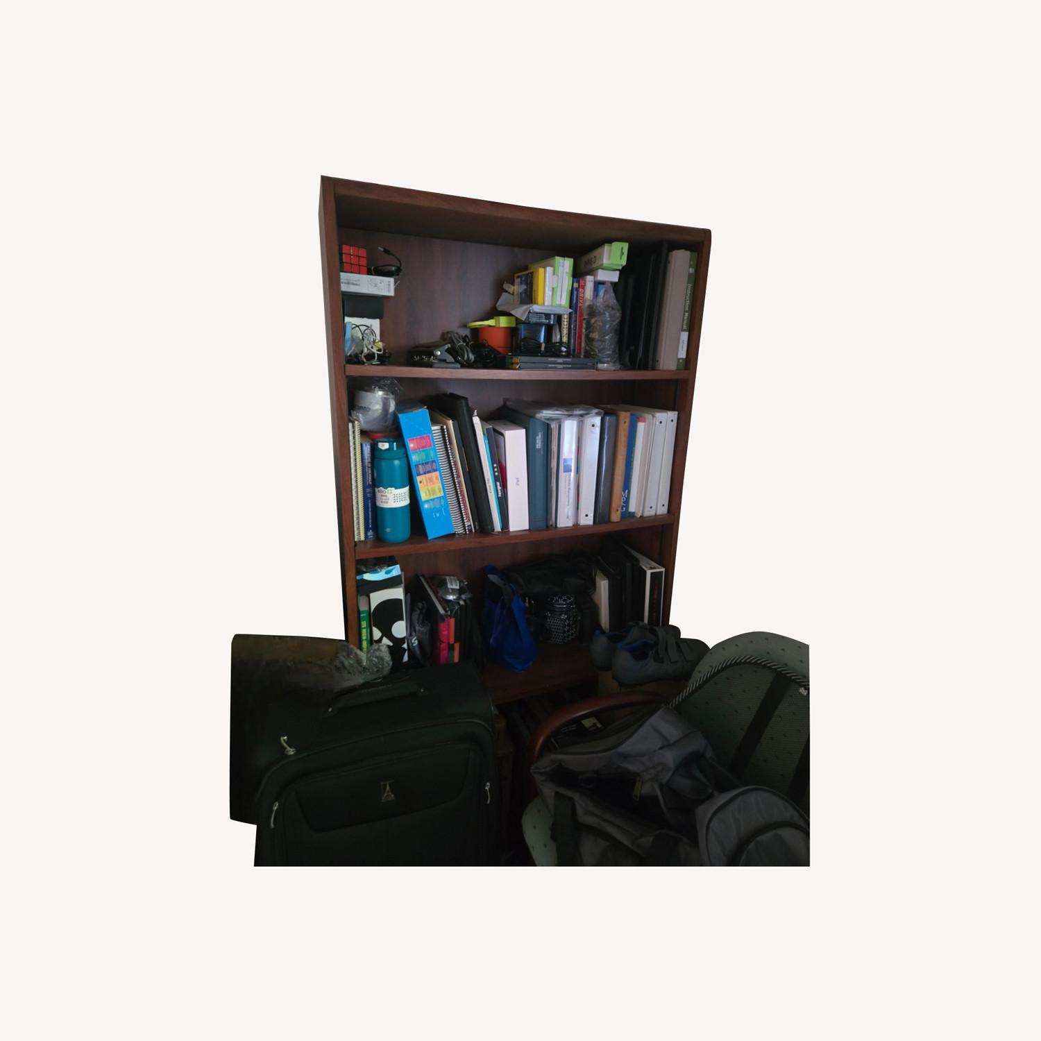 Cherry Wood Bookcase - image-0