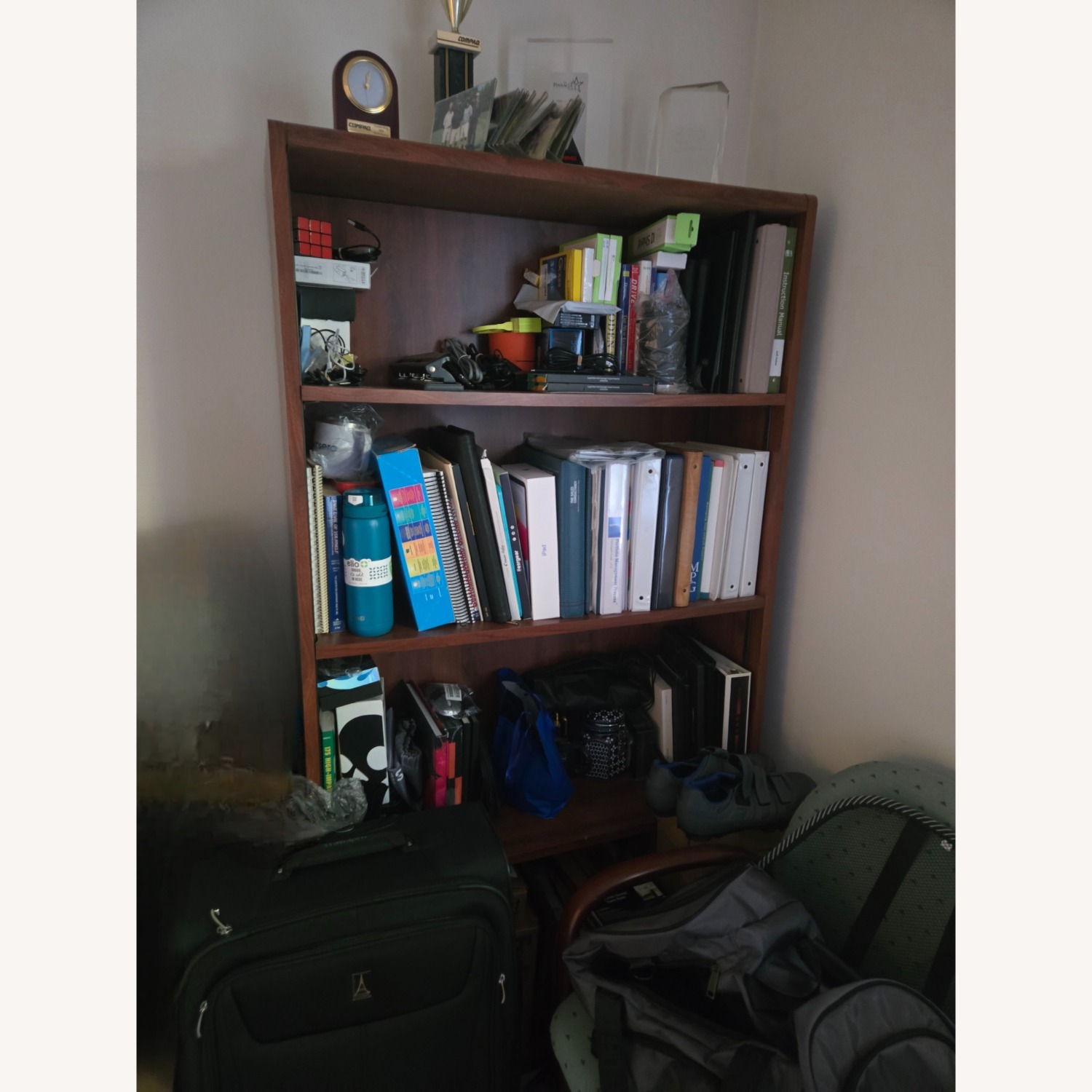 Cherry Wood Bookcase - image-1