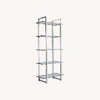 Hartford Glass and Silver Bookcase