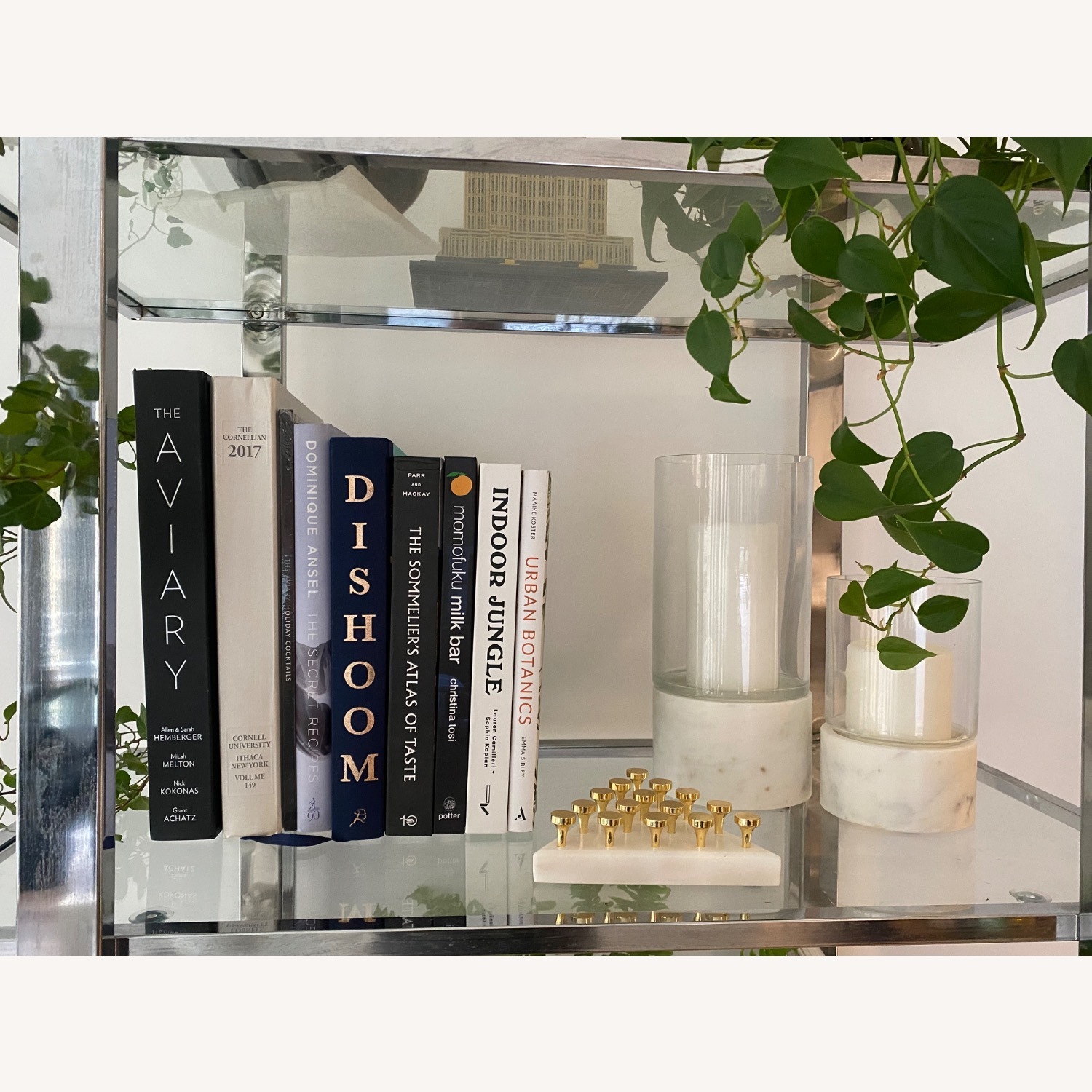 Hartford Glass and Silver Bookcase - image-4