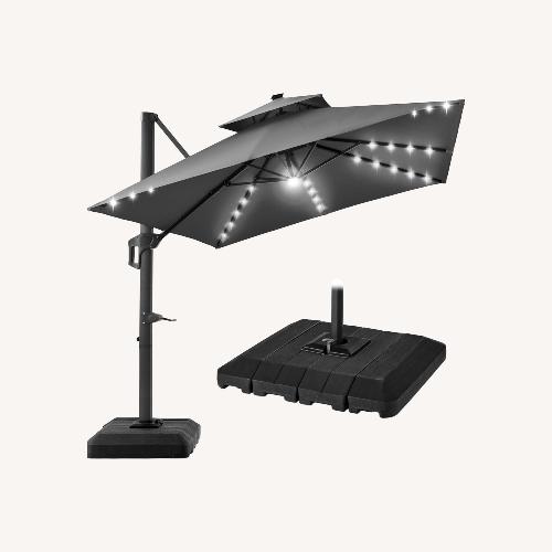 Used Best Choice Dark Gray Metal Umbrella for sale on AptDeco